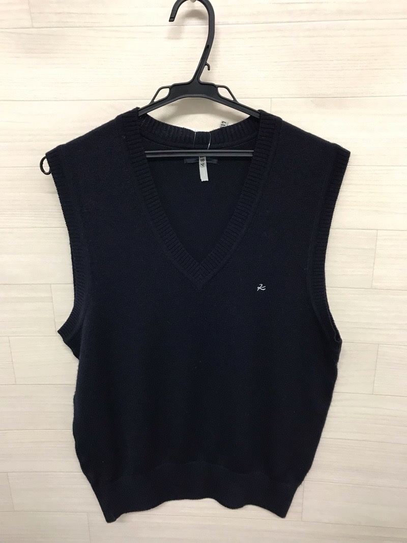 神奈川県　向上高校　ニットベスト　【0304817】