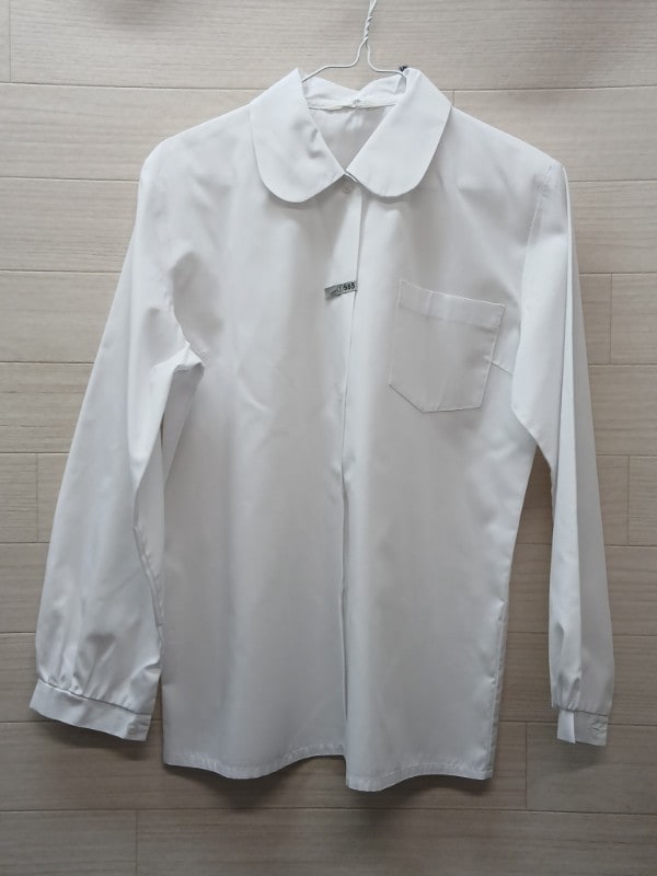 神奈川県　厚木中学校　ブラウス（長袖）【0301565】