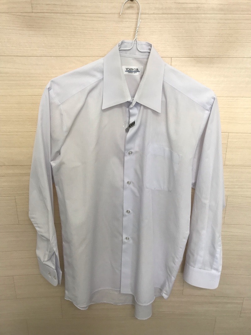 神奈川県　小鮎中学校　ワイシャツ（長袖）【0304608】