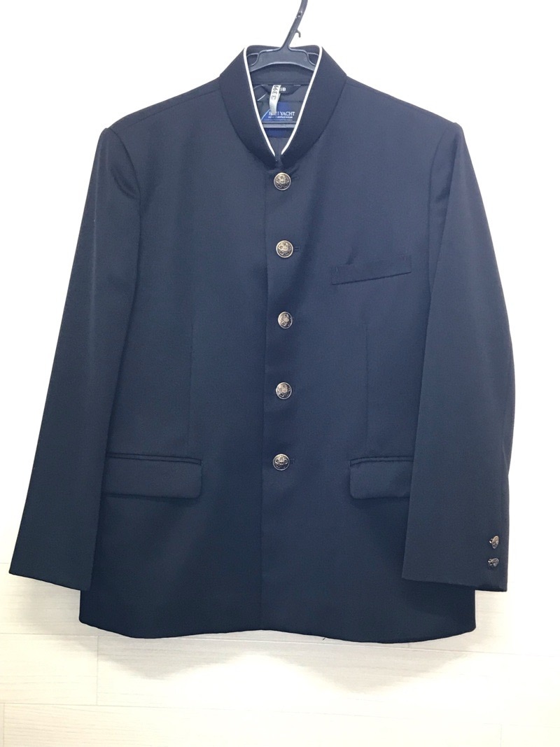 神奈川県　座間西中学校　学ラン　【0303399】