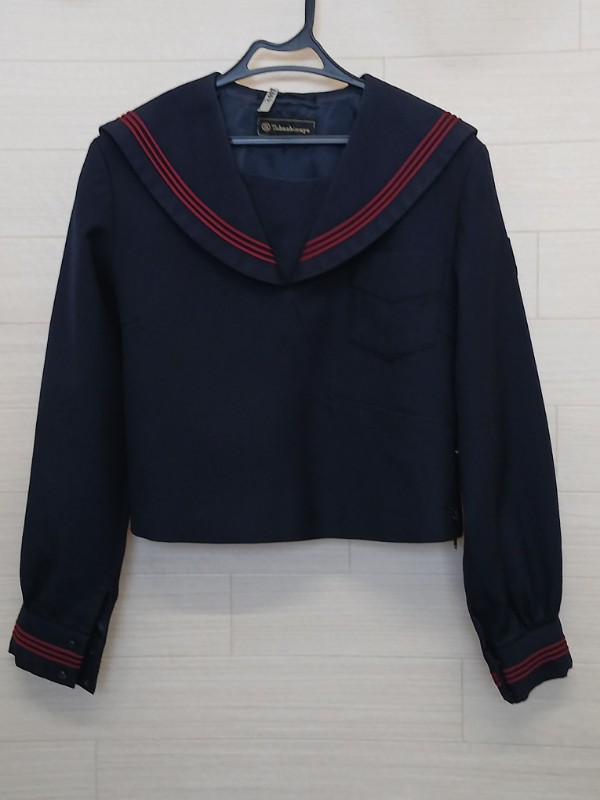 神奈川県　横浜隼人高校　セーラー服上　【0304907】