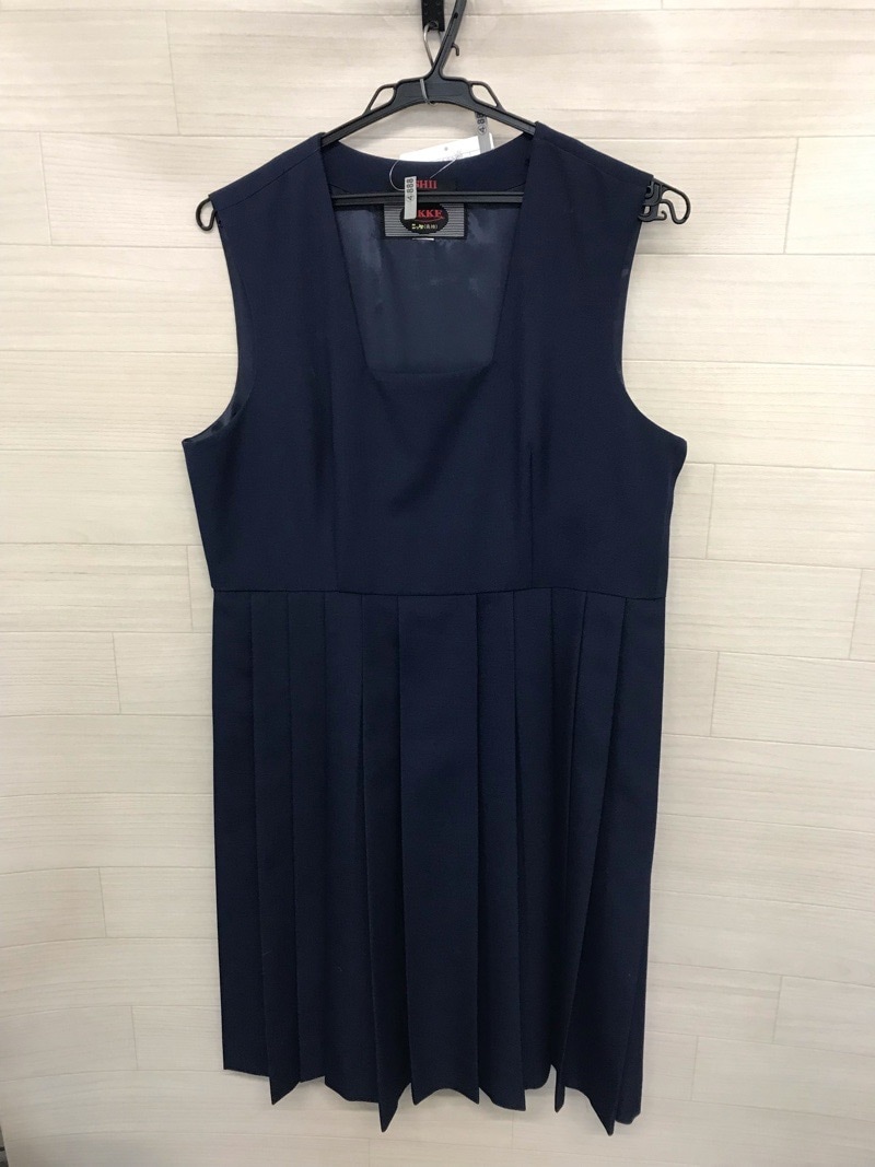 神奈川県　渋沢中学校　ジャンバースカート（冬）【0304888】