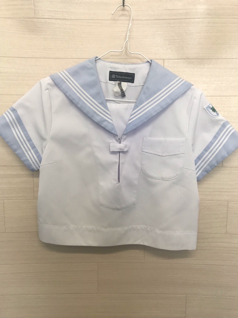 神奈川県　横浜隼人高校　セーラー服（夏）【0304911】