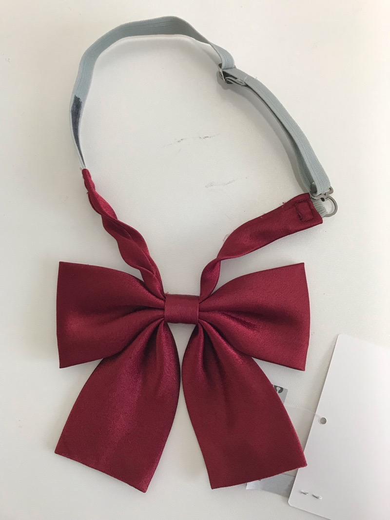 神奈川県　川崎市立麻生中学校　リボン　【0304995】