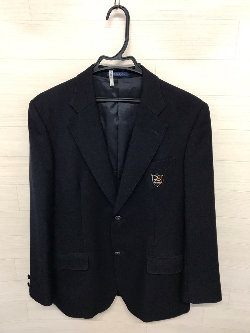 神奈川県　向上高校　男子ブレザー　旧ボタン【0304853】