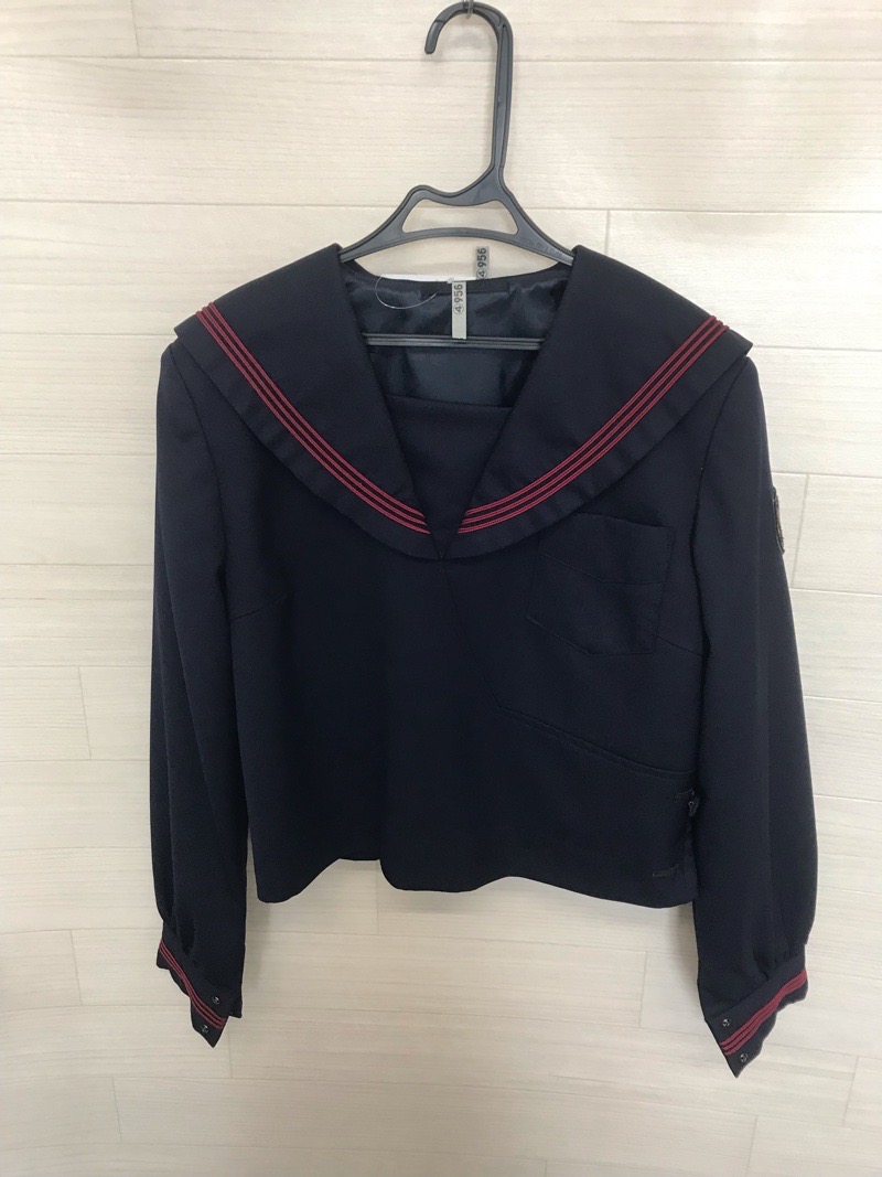 神奈川県　横浜隼人高校　セーラー服（冬）【0304956】