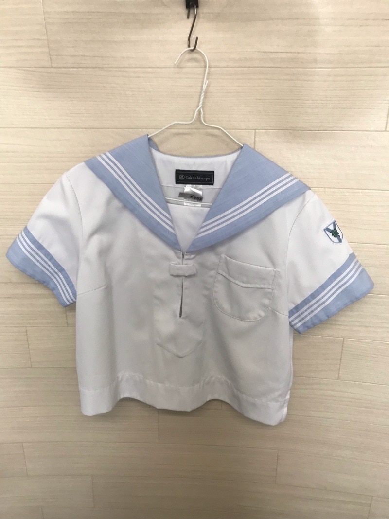 神奈川県　横浜隼人高校　セーラー服（夏）【0304963】