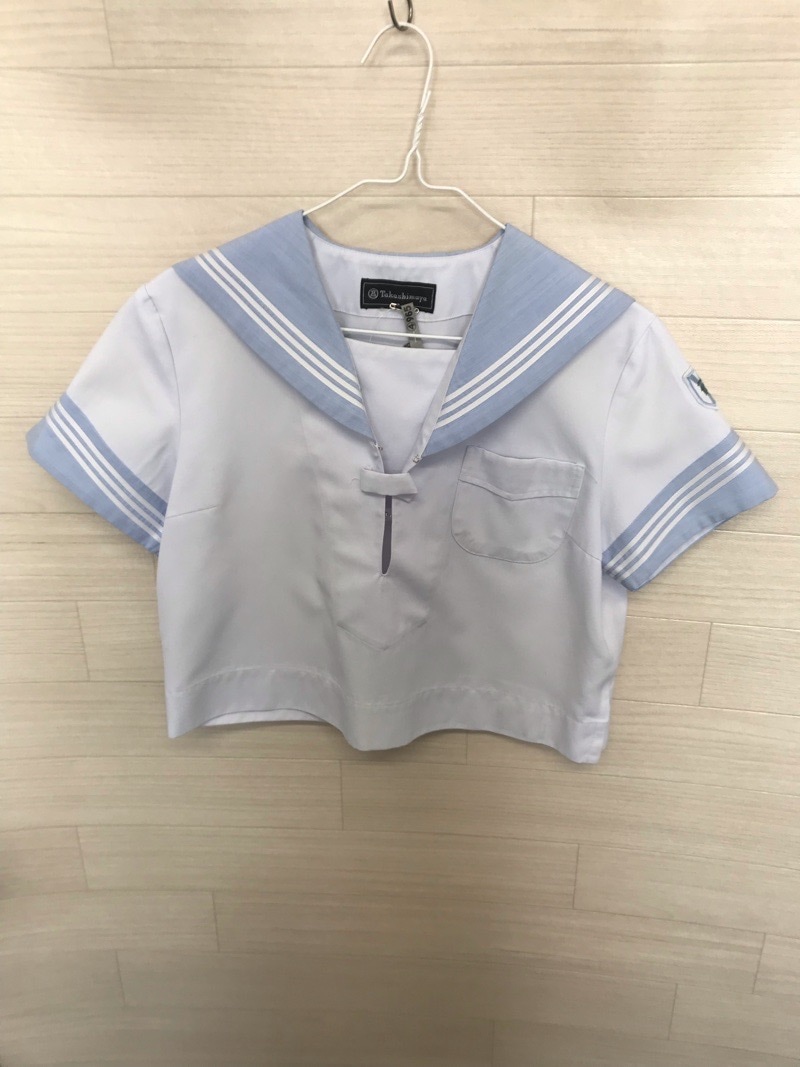 神奈川県　横浜隼人高校　セーラー服（夏）【0304965】
