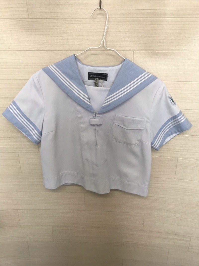神奈川県　横浜隼人高校　セーラー服（夏）【0304966】