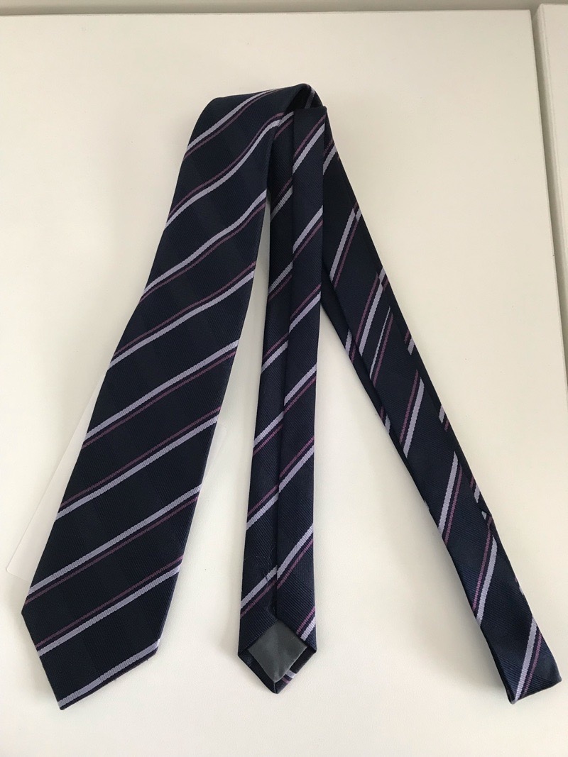 神奈川県　厚木西高校　ネクタイ　【0304982】