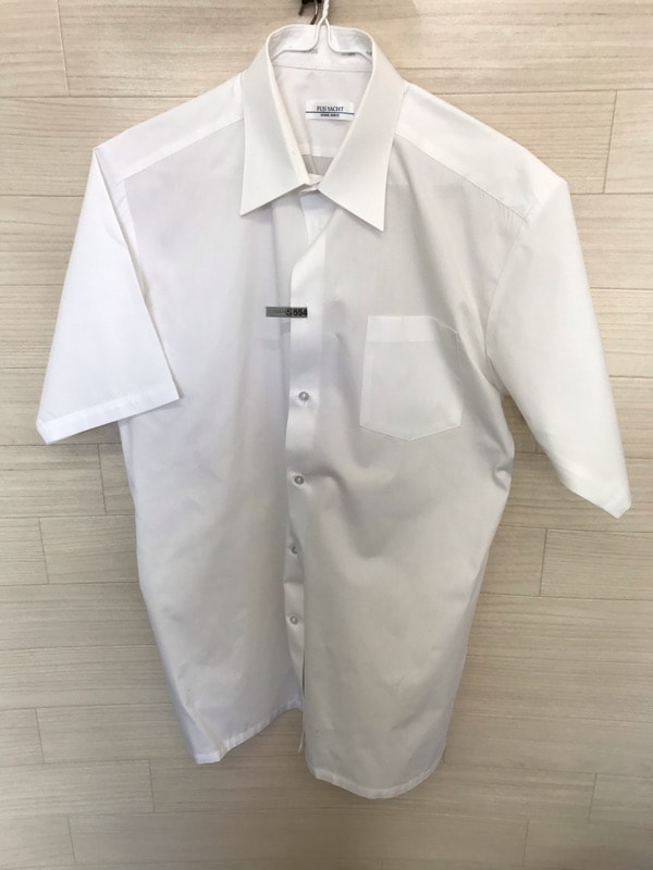 神奈川県　厚木清南高校　ワイシャツ（半袖）【0305554】