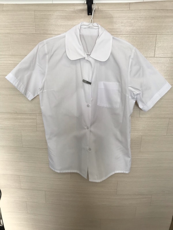 【未使用】豊野高校　半袖シャツ２枚 TONBOW（トンボ） スクールシャツ 女子用 半袖 TOMBOWトンボ ゼロケア