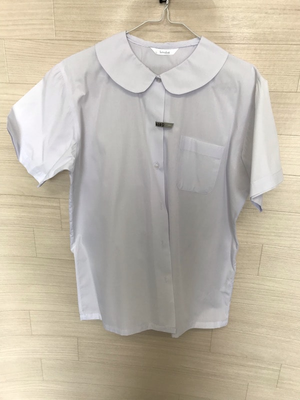 神奈川県　厚木中学校　ブラウス（半袖）【0305819】