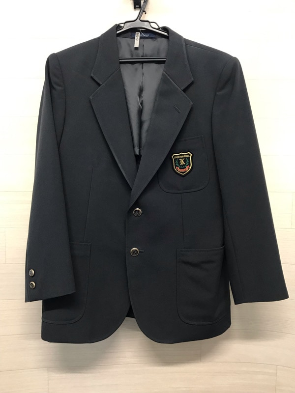 神奈川県　小鮎中学校　男子ブレザー　【0305406】