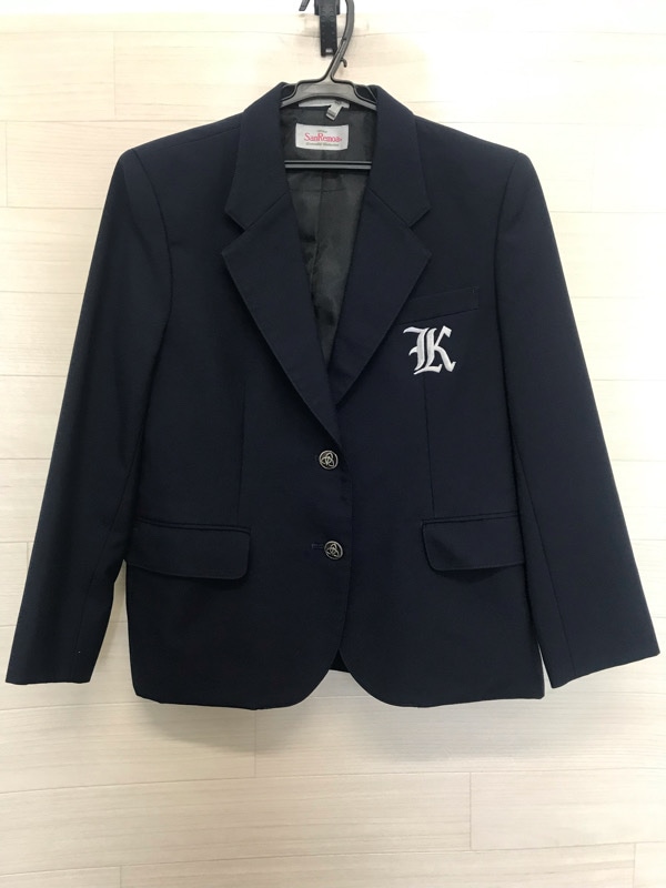 神奈川県　海老名市立柏ヶ谷中学校　女子ブレザー　【0308631】