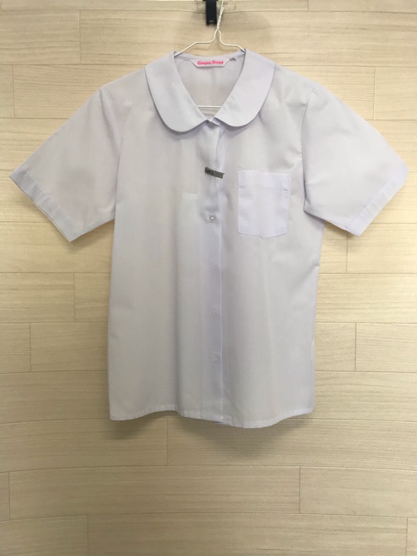 神奈川県　厚木中学校　ブラウス（半袖）【0307706】
