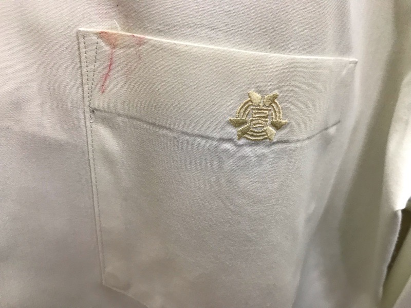 神奈川県　厚木北高校　ワイシャツ（長袖）【0303086】