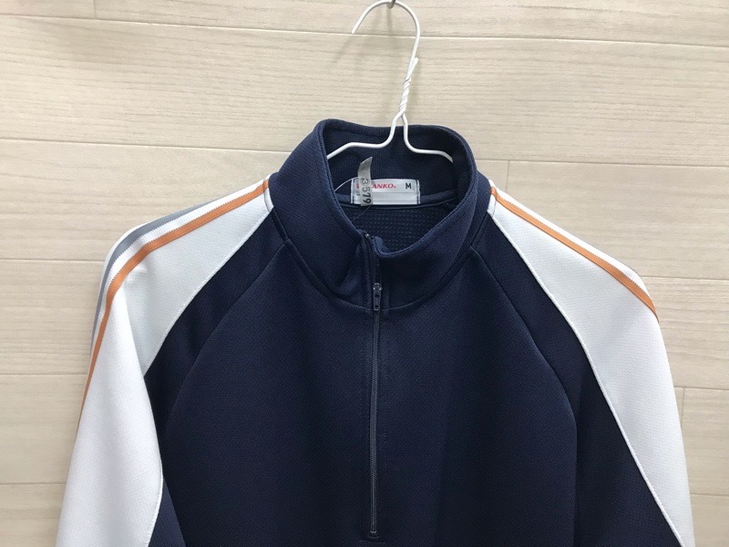 神奈川県　愛川中学校　ジャージ上　旧デザイン【0303579】