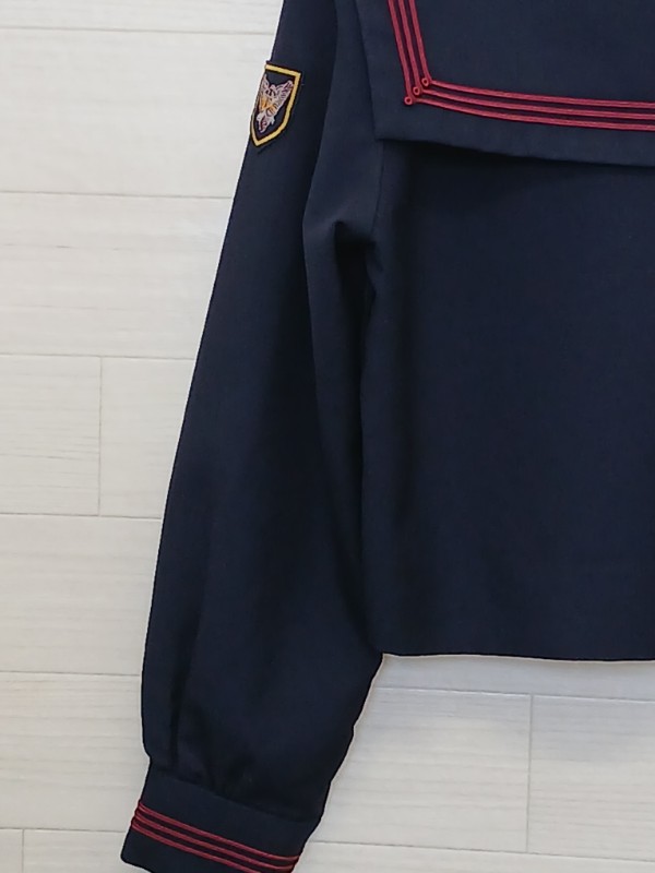 神奈川県　横浜隼人高校　セーラー服上　【0304907】