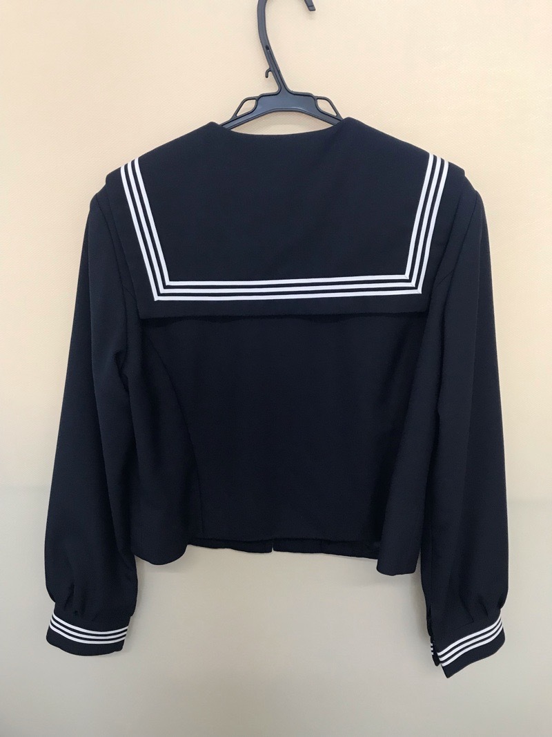 神奈川県　座間市立南中学校　セーラー服　【0301084】