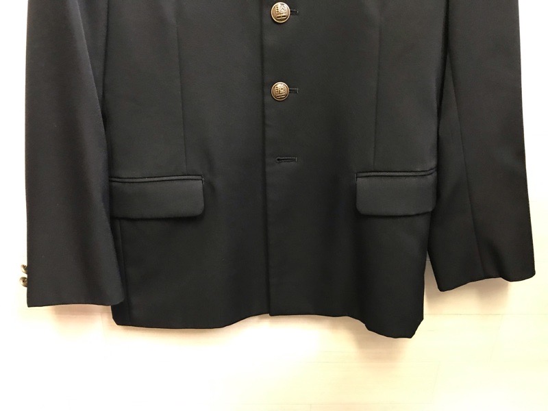 神奈川県 睦合中学校 学ラン 旧デザイン【0205547】