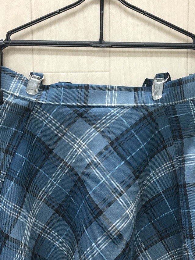 厚木田園幼稚園　園服スカート　サスペンダー付き　【0209623】