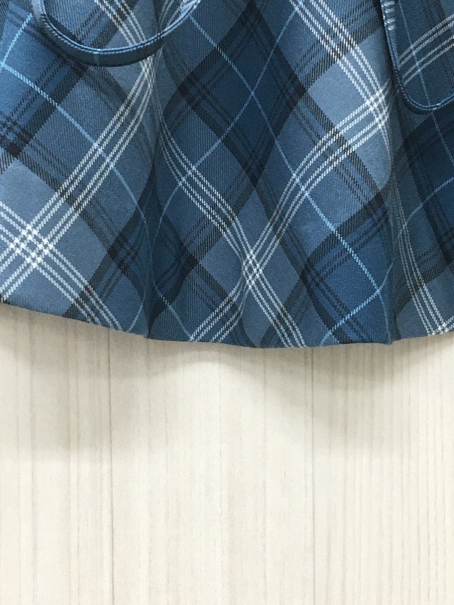 厚木田園幼稚園　園服スカート　サスペンダー付き　【0209623】