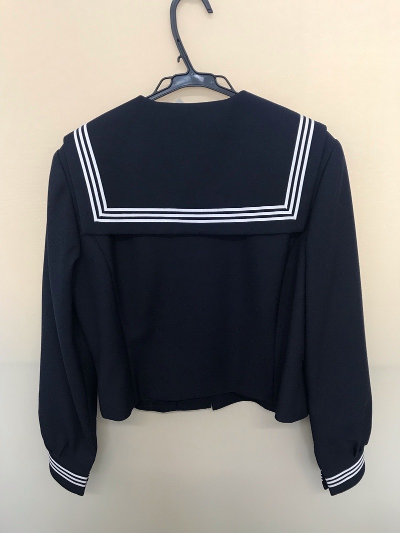 神奈川県 座間市立南中学校 セーラー服 【0301086】