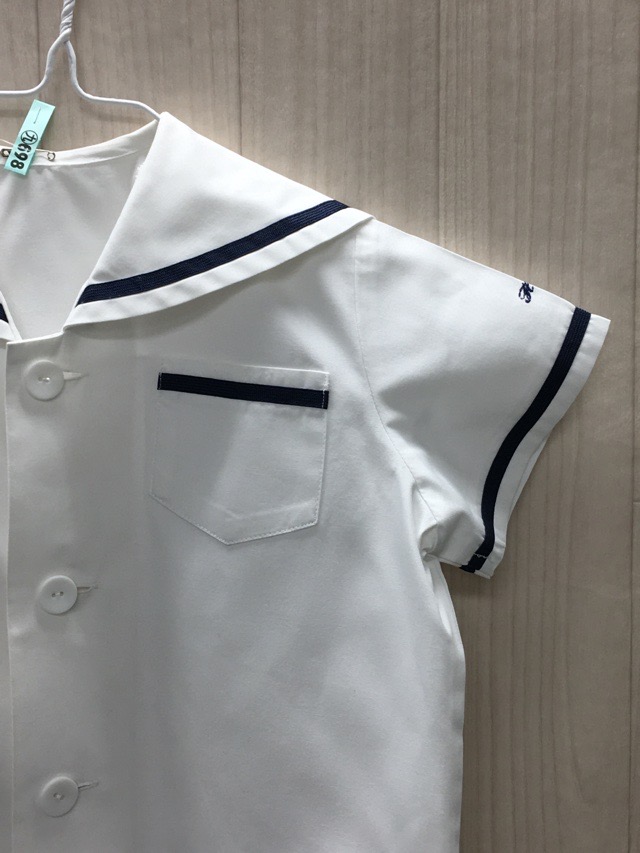 神奈川県　光ヶ丘幼稚園　園服上（夏）　【0209698】