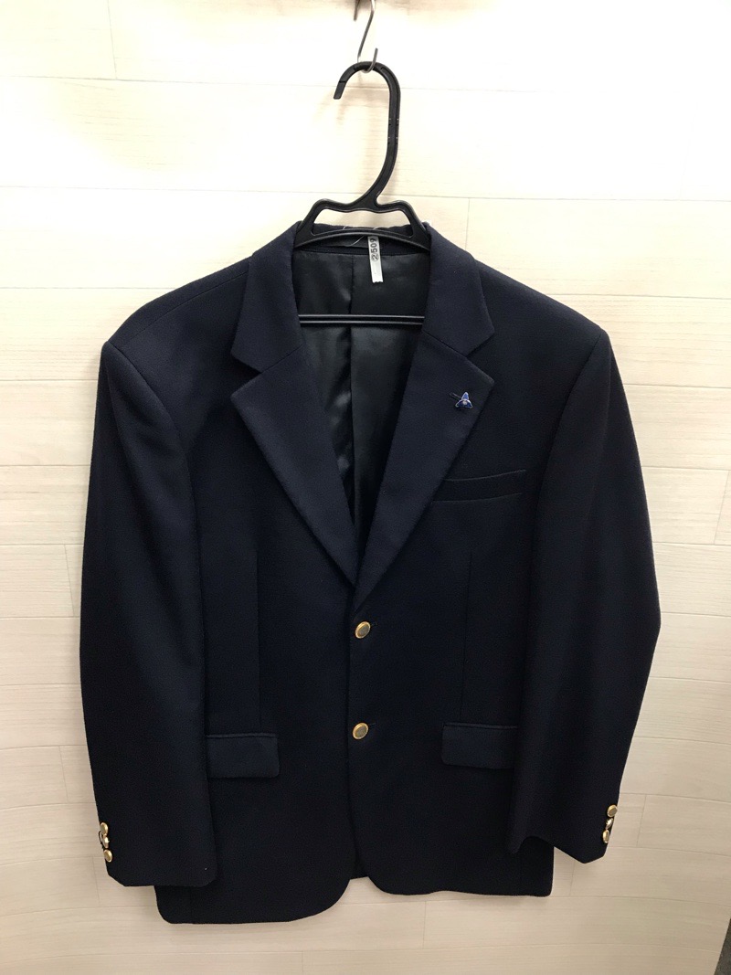 神奈川県　麻布大学付属高等学校　男子ブレザー　【0302509】