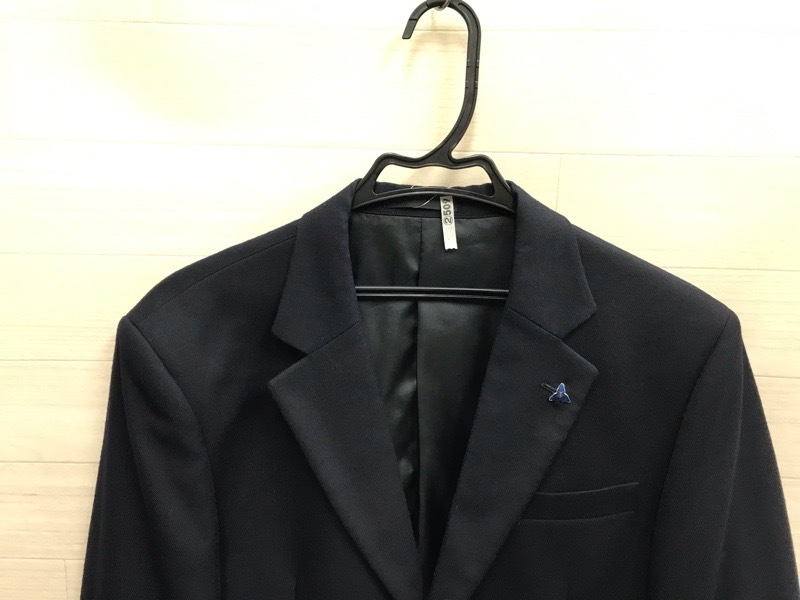 神奈川県　麻布大学付属高等学校　男子ブレザー　【0302509】