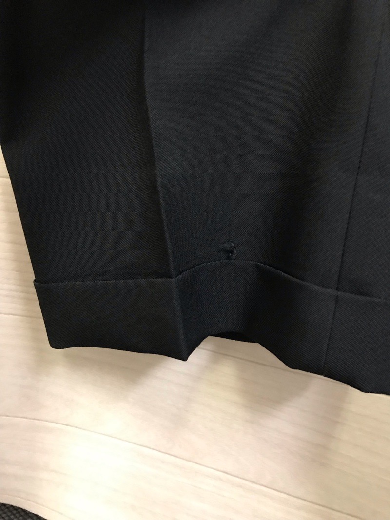 神奈川県　秦野市立西中学校　ズボン　【0207988】