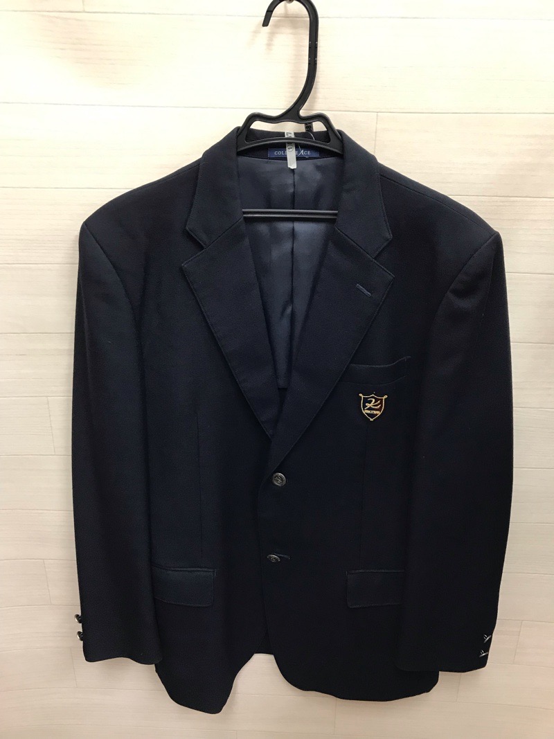 神奈川県　向上高校　男子ブレザー　旧ボタン【0301887】