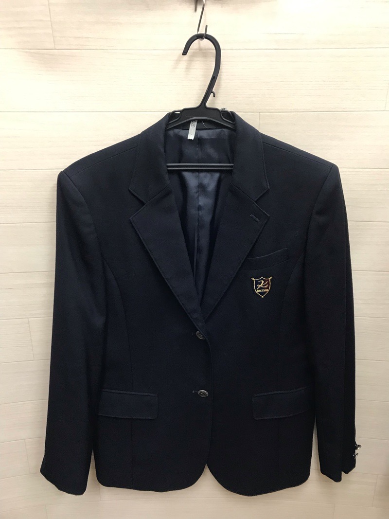 神奈川県　　向上高校　女子ブレザー　旧ボタン【0302774】