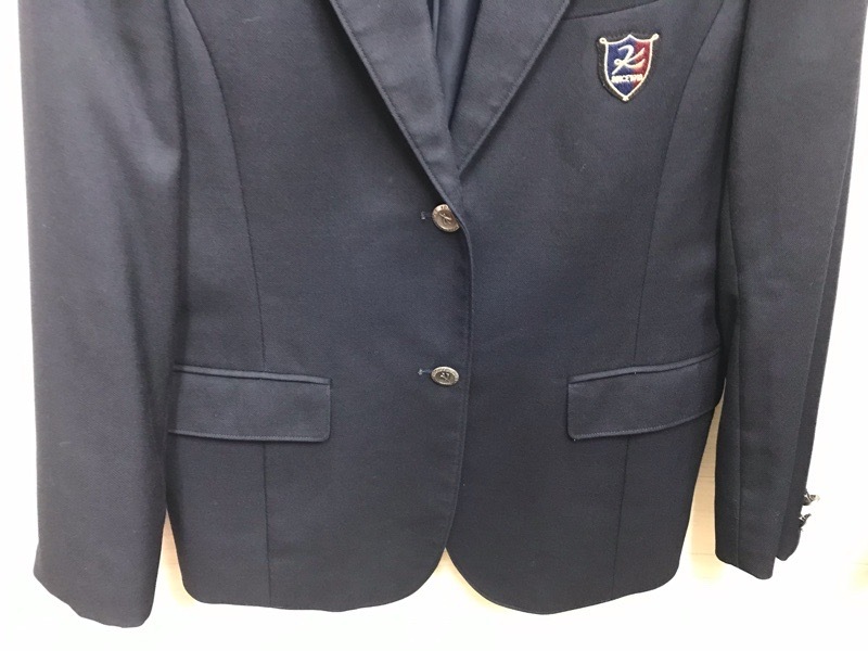 神奈川県　　向上高校　女子ブレザー　旧ボタン【0302774】