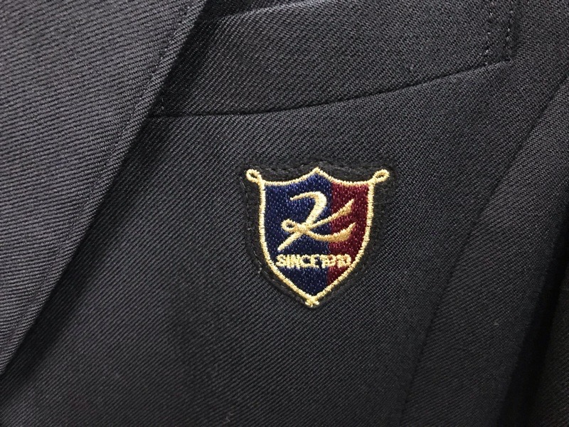 神奈川県　　向上高校　女子ブレザー　旧ボタン【0302774】