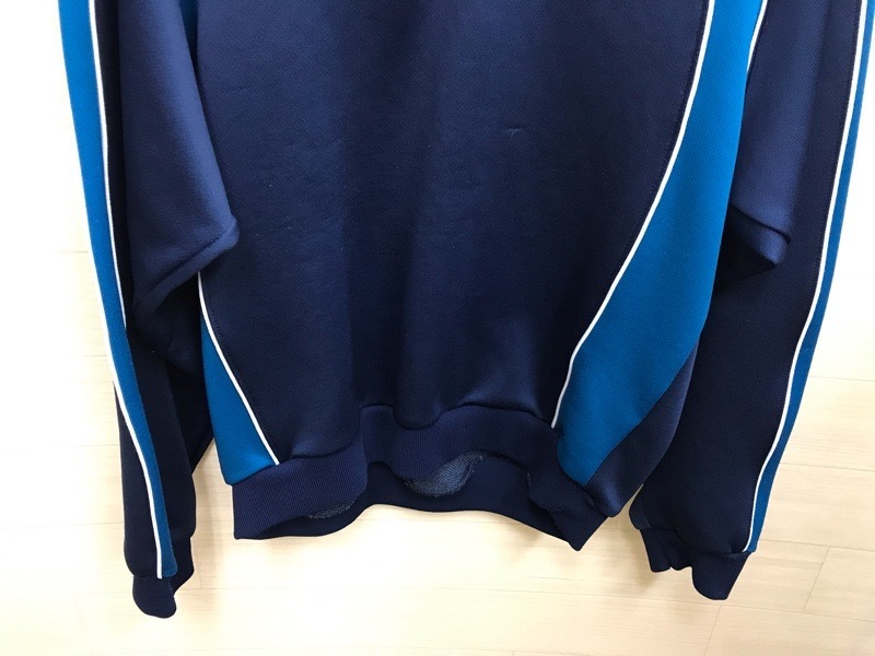 神奈川県　厚木中学校　ジャージ上　旧デザイン【0210907】