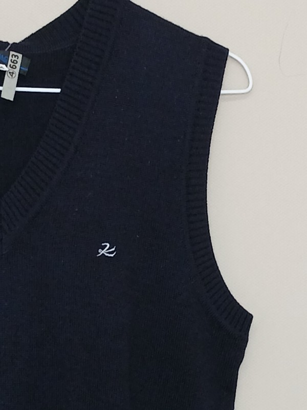 神奈川県　向上高校　ニットベスト　【0304663】