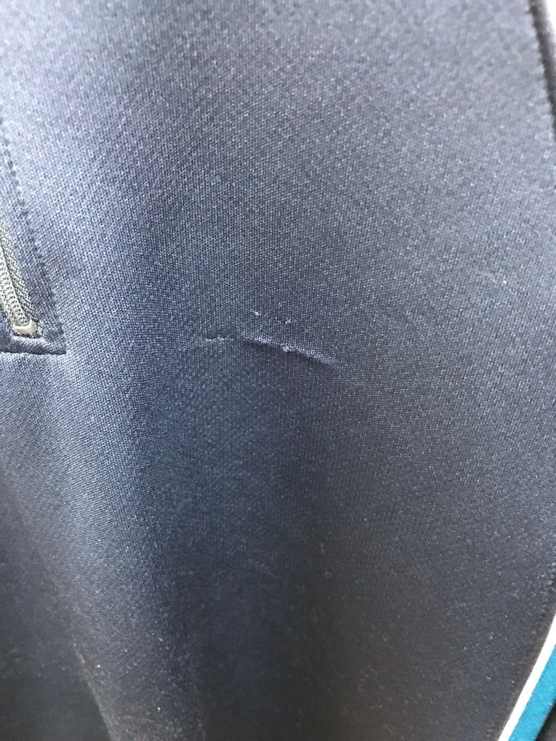 神奈川県 厚木中学校 ジャージ上 旧デザイン【0210909】