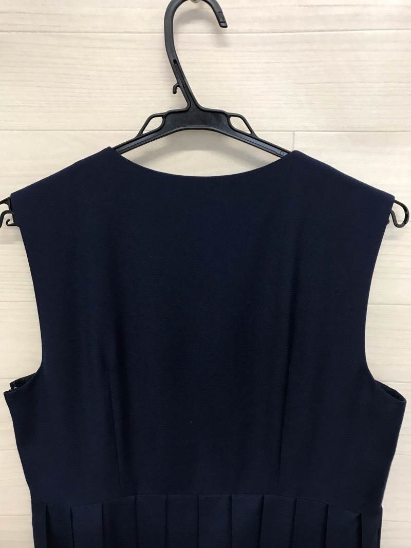 神奈川県　渋沢中学校　ジャンバースカート（夏）【0304889】