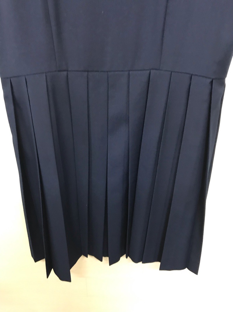 神奈川県　渋沢中学校　ジャンバースカート（夏）【0304889】