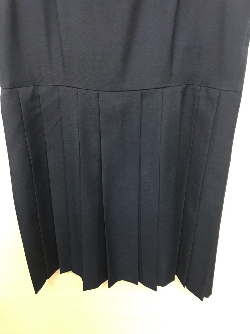 神奈川県　渋沢中学校　ジャンバースカート（夏）【0304889】