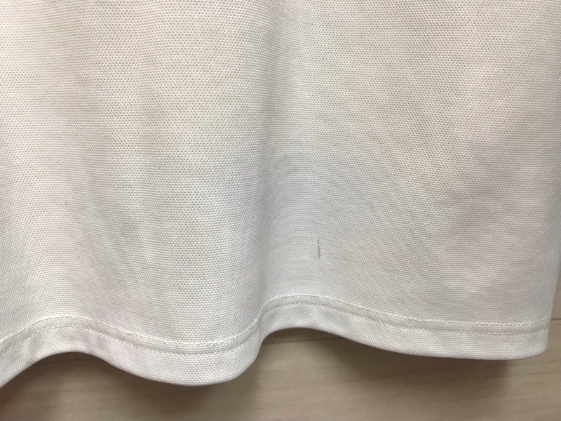 立花学園高校　ポロシャツ（白）【0210753】