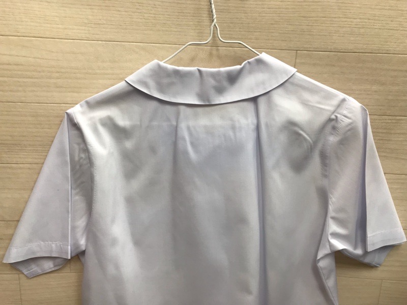 神奈川県　厚木中学校　ブラウス（半袖）【0303342】