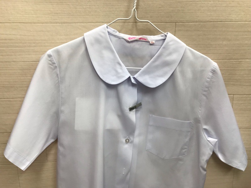 神奈川県　厚木中学校　ブラウス（半袖）【0303342】