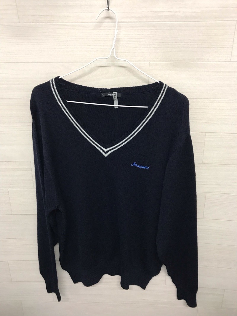 神奈川県　今泉中学校　セーター　【0304248】