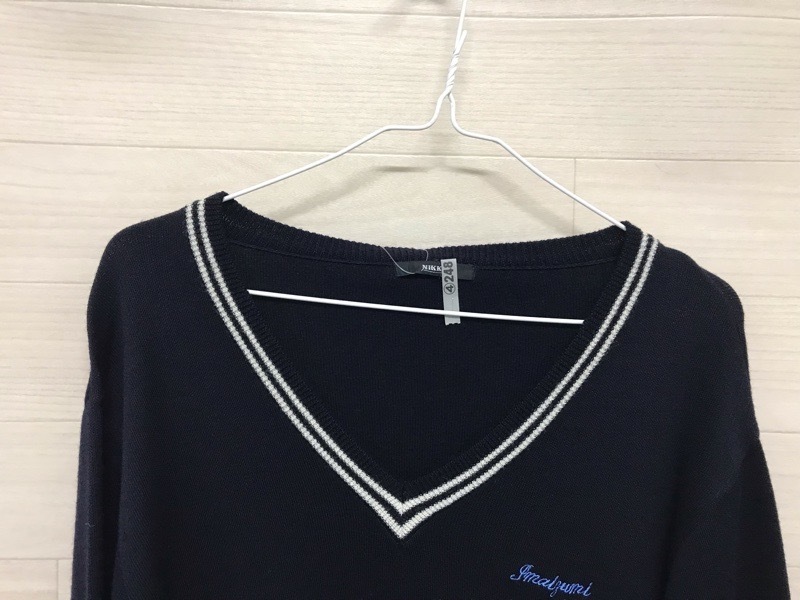 神奈川県　今泉中学校　セーター　【0304248】