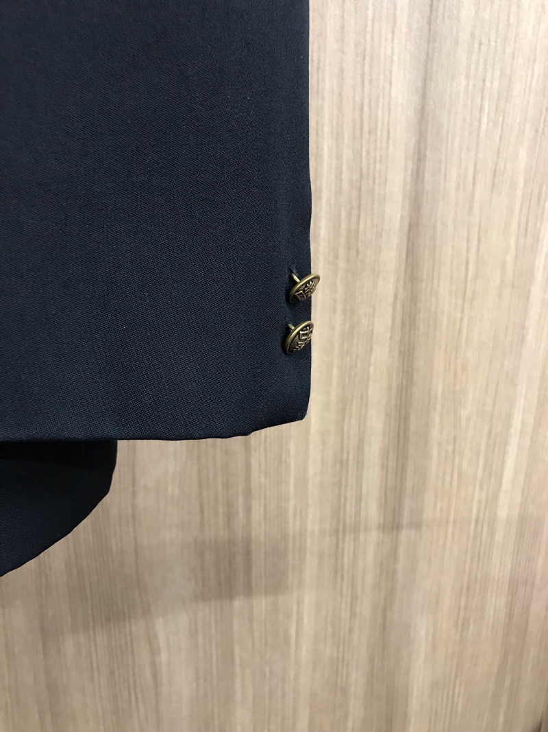 神奈川県 睦合中学校 学ラン 旧デザイン【0107593】