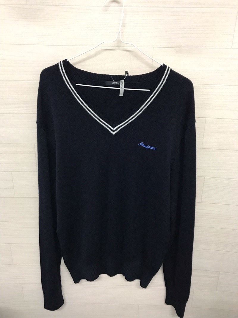 神奈川県　今泉中学校　セーター　【0304249】