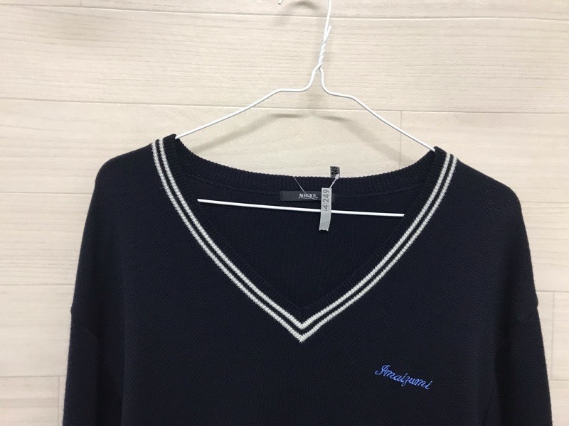 神奈川県　今泉中学校　セーター　【0304249】